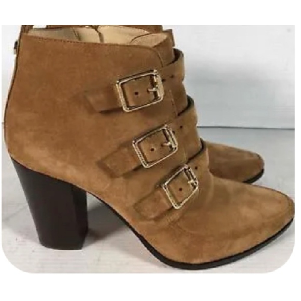 Jimmy CHOO Hutch Suede Triple Buckle Boot - Picture 6 of 8